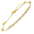 14Kt Yellow Gold Diamond 1/2Ctw Bracelet