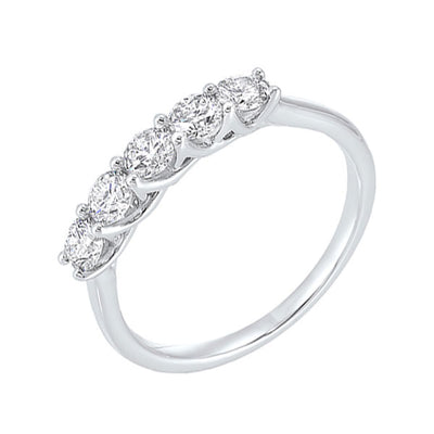 14Kt White Gold Diamond 1/4Ctw Ring