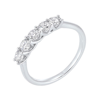 14Kt White Gold Diamond 1Ctw Ring