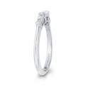 Baguette Cut Diamond Wedding Band in 14K White Gold