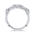 Baguette Cut Diamond Wedding Band in 14K White Gold