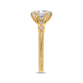 Diamond Engagement Ring in 14K Yellow Gold (Semi-Mount)