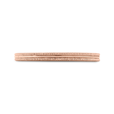 Wedding Band in 14K Rose Gold