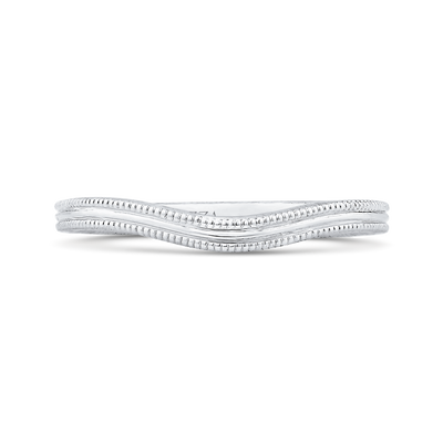 Wedding Band in 14K White Gold