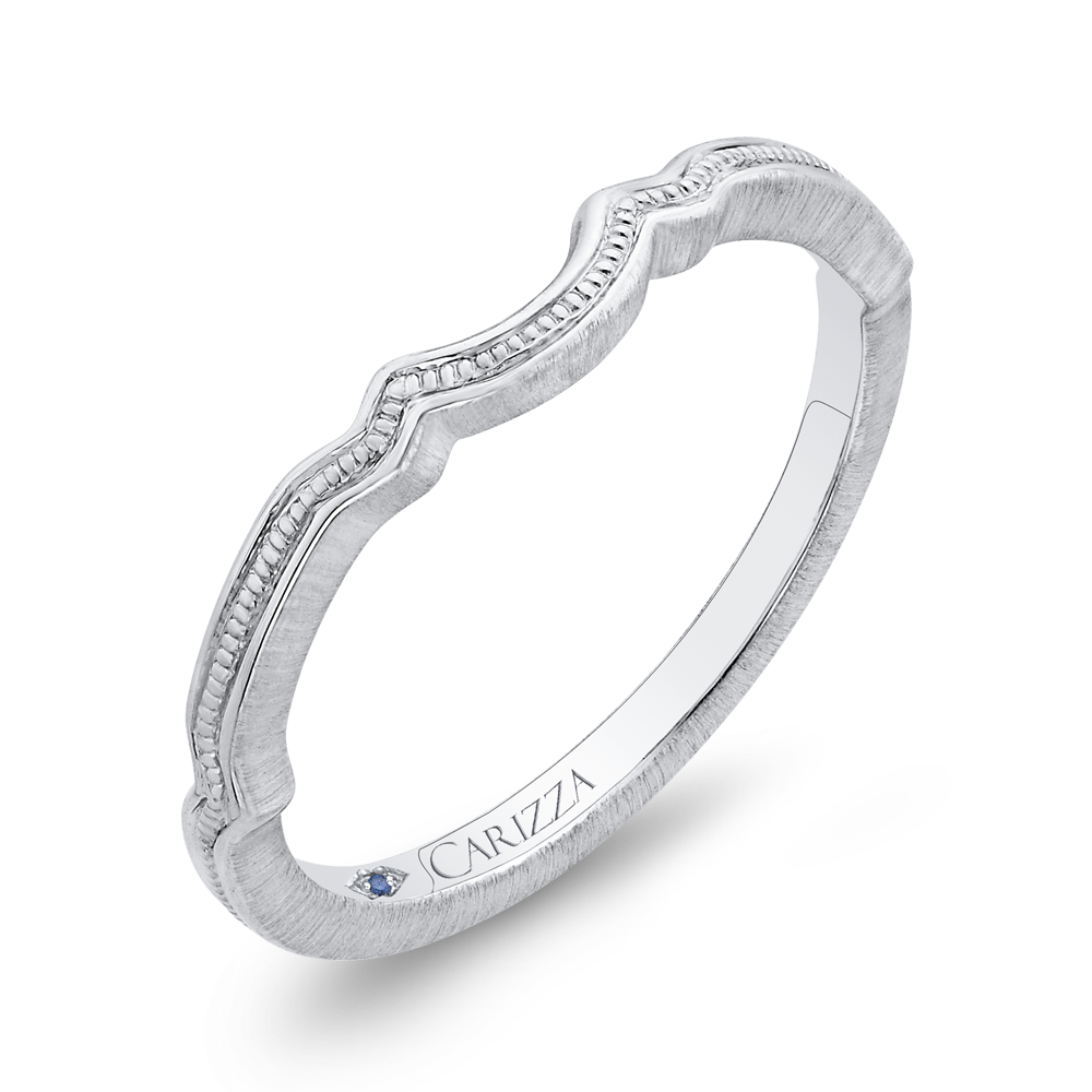 Wedding Band in 14K White Gold