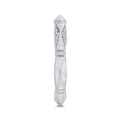 Round Diamond Wedding Band in 14K White Gold