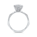 Diamond Engagement Ring in 14K White Gold (Semi-Mount)