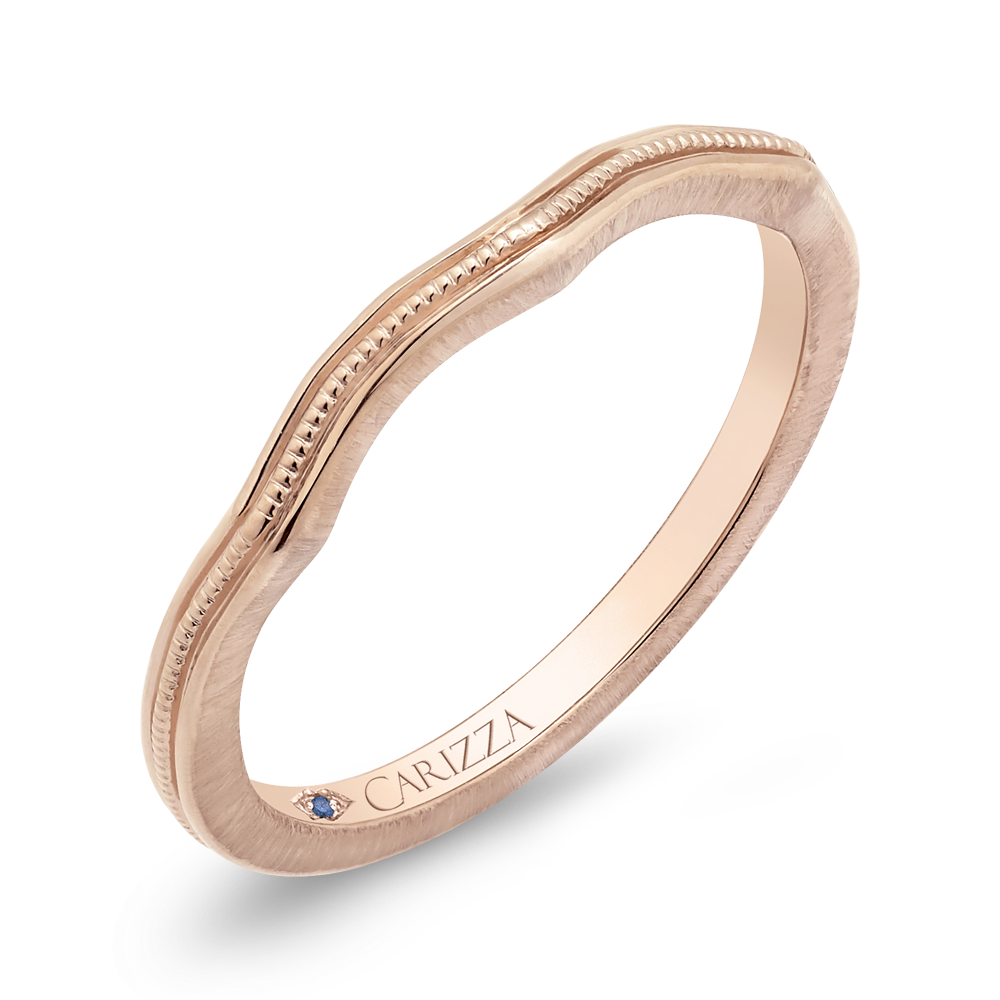 Wedding Band in 14K Rose Gold