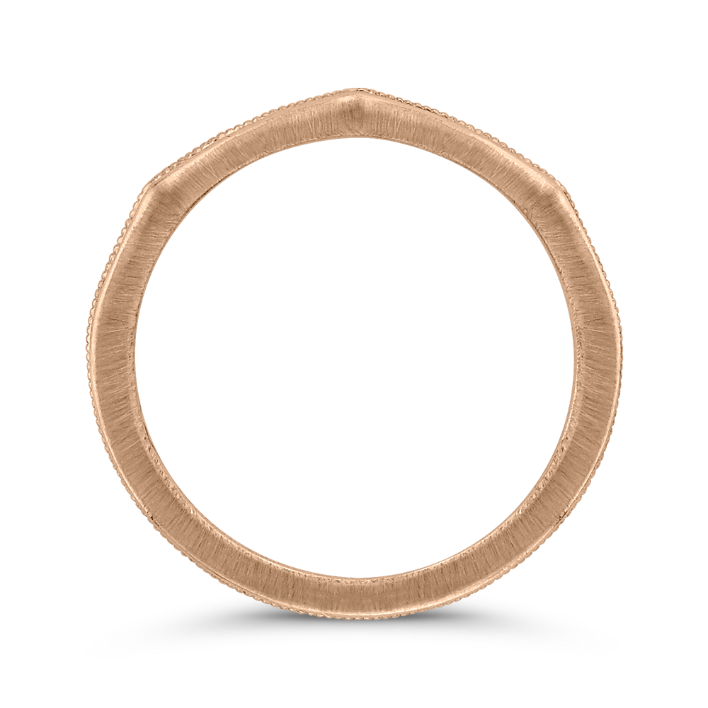 Wedding Band in 14K Rose Gold