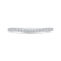 Diamond Wedding Band in 14K White Gold