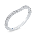 Diamond Wedding Band in 14K White Gold