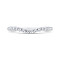 Diamond Wedding Band in 14K White Gold