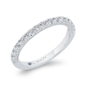 Diamond Wedding Band in 14K White Gold