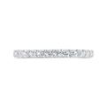 Diamond Wedding Band in 14K White Gold