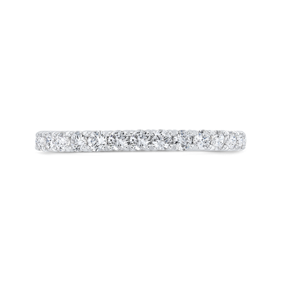 Diamond Wedding Band in 14K White Gold