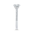 Diamond Engagement Ring in 14K White Gold (Semi-Mount)