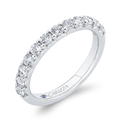 Diamond Wedding Band in 14K White Gold
