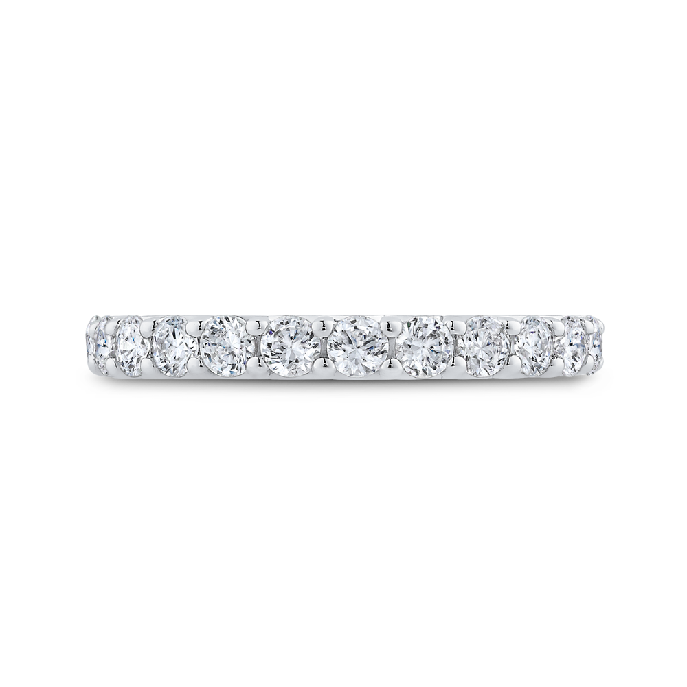 Diamond Wedding Band in 14K White Gold