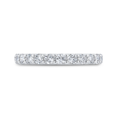Diamond Wedding Band in 14K White Gold