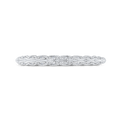 Diamond Wedding Band in 14K White Gold