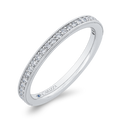 Diamond Wedding Band in 14K White Gold