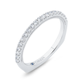 Diamond Wedding Band in 14K White Gold