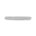 Diamond Wedding Band in 14K White Gold