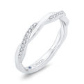 Diamond Wedding Band in 14K White Gold