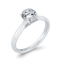 Diamond Engagement Ring in 14K White Gold (Semi-Mount)
