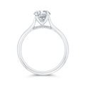 Diamond Engagement Ring in 14K White Gold (Semi-Mount)