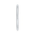 Plain Wedding Band in 14K White Gold