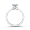Diamond Engagement Ring in 14K White Gold (Semi-Mount)