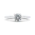 Diamond Engagement Ring in 14K White Gold (Semi-Mount)