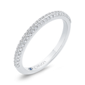 Diamond Wedding Band in 14K White Gold
