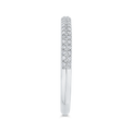 Diamond Wedding Band in 14K White Gold