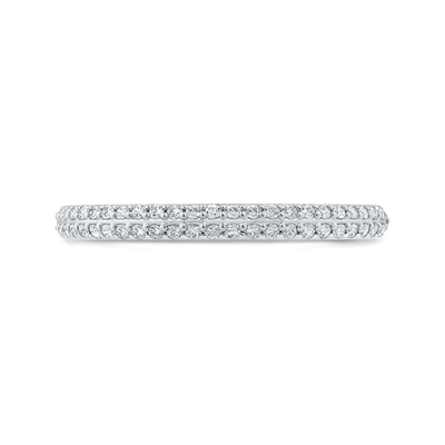 Diamond Wedding Band in 14K White Gold