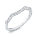 Diamond Wedding Band in 14K White Gold