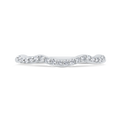 Diamond Wedding Band in 14K White Gold