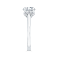 Diamond Engagement Ring in 14K White Gold (Semi-Mount)