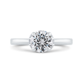 Diamond Engagement Ring in 14K White Gold (Semi-Mount)