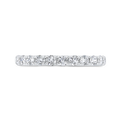 Diamond Wedding Band in 14K White Gold