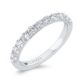 Diamond Wedding Band in 14K White Gold