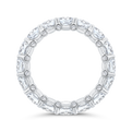 14K White Gold with Round Diamond Eternity Ring