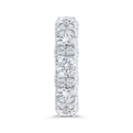 14K White Gold with Round Diamond Eternity Ring