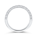 Diamond Half-Eternity Wedding Band in 14K White Gold