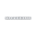 Diamond Half-Eternity Wedding Band in 14K White Gold