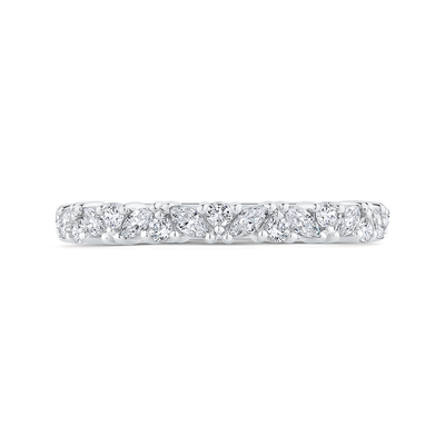 Diamond Wedding Band in 14K White Gold