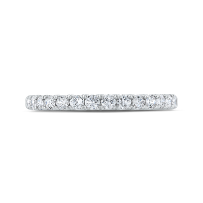 Diamond Wedding Band in 14K White Gold