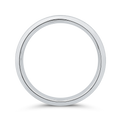 14K White Gold Men's Band