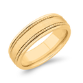 14K Yellow Gold Men's Band